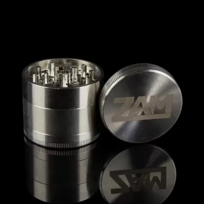 ZAM Stainless Steel 4-Piece Grinder - Vape Store