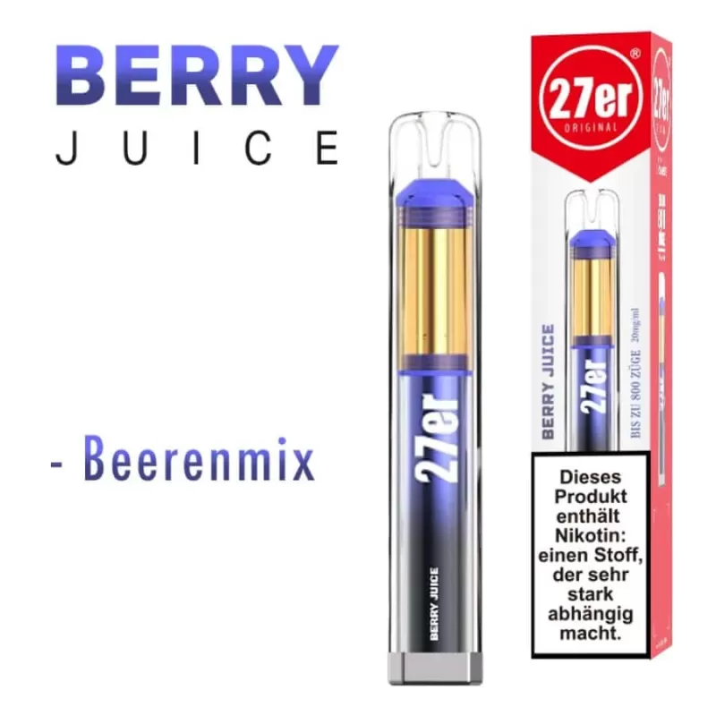 27er Vape – Berry Juice - Image 2