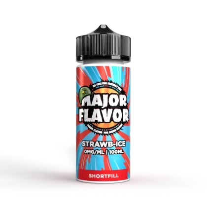 Strawberry Ice by Major Flavor E-Liquid – 100ml 0mg