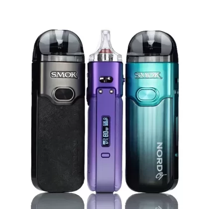 SMOK Nord GT 80W Pod Mod Kit - Leather Series - Matte Black