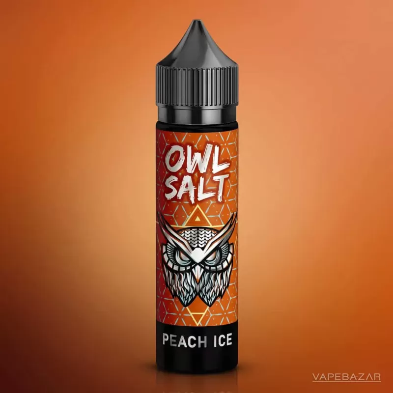 OWL Salt Longfill Peach Ice Aroma 10ml in 60ml - 0 mg/ml / 10 ml / 60 ml - Image 2