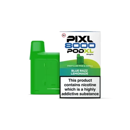 Pixl 8000 Blue Razz Lemonade Refill Pods - Ecigpremium