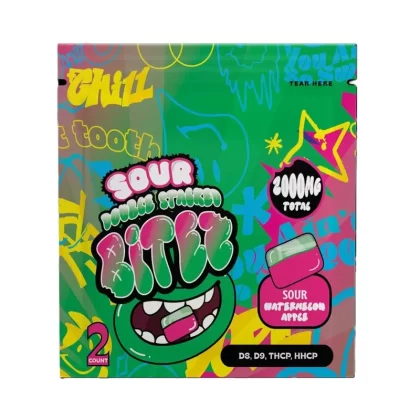Trip Drip Sour Double Stacked Bites – 2000mg (2ct)