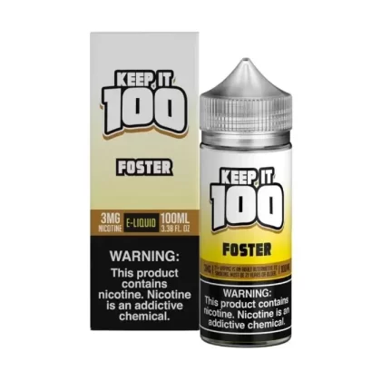 Nana Foster E-Liquid by Keep It 100 - Size#100ml~Nicotine#3MG>6MG