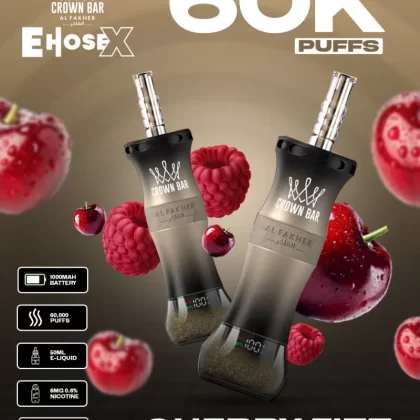 Al Fakher Vape CrownBar 60000 - Cherry Fizz