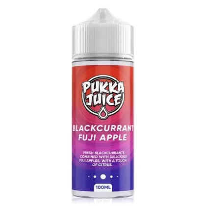 Blackcurrant Fuji Apple By Pukka Juice Shortfill - Bottle Size#100ml>50ml (8A8DD3)