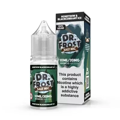 Honeydew Blackcurrant ICE Nic Salt by Dr Frost – 10ml 20mg