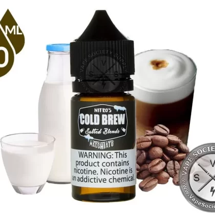 Macchiato by Nitro’s Cold Brew Salted Blends 30ml