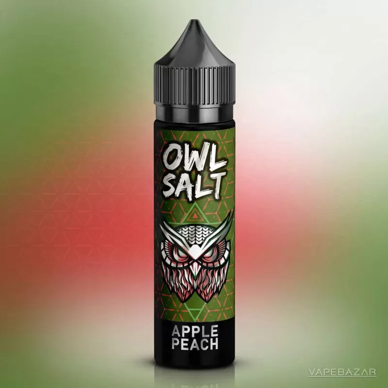 OWL Salt Longfill Apple Peach Aroma 10ml in 60ml - 0 mg/ml / 10 ml / 60 ml - Image 2