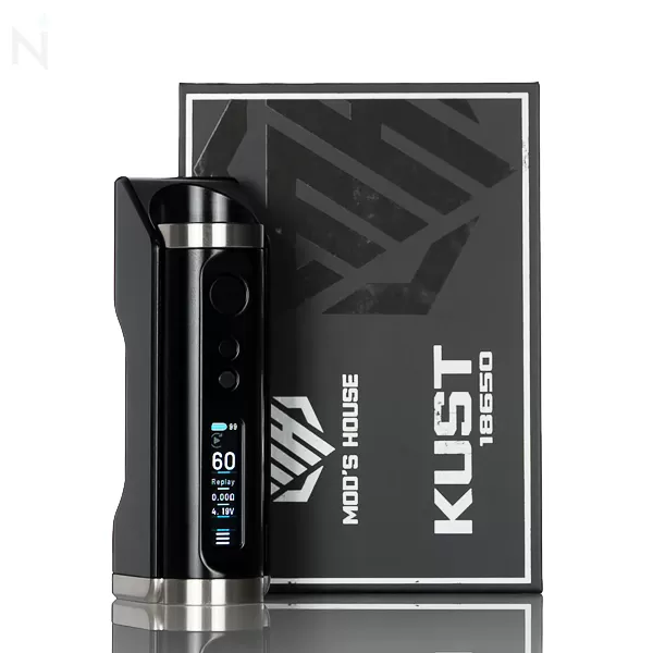 Mods House Kust 18650 DNA60C Box Mod - Full Black - Image 2