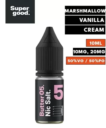 Butter 05 Nic Salt eLiquid by Supergood