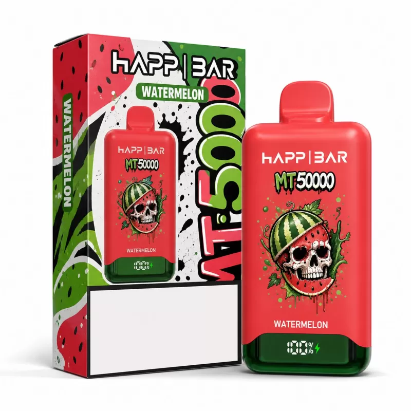 Happ Bar MT50000 | 50000 puffs, LCD screen, 15 options, 45ml, Type-C rechargeable, bulk disposable vape - Aiviouvapes - Image 3