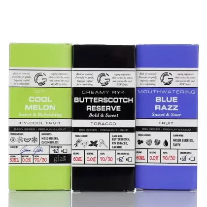 BSX Vapor – No Nicotine Vape Juice – 60ml