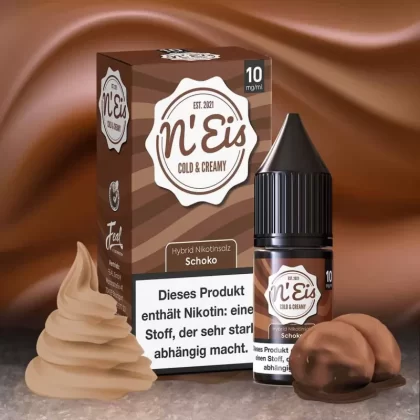 n’EIS Hybrid Nikotinsalz Liquid – Schokolade - Vapebazar