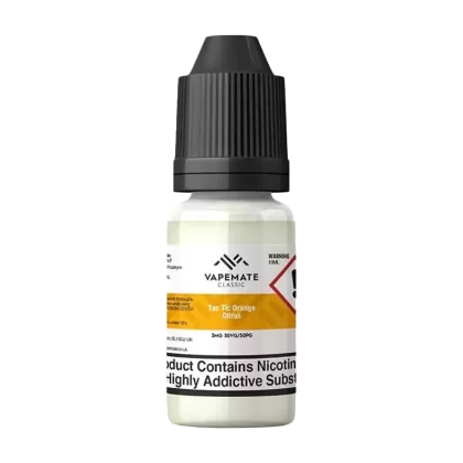Vapemate Classic Tac Tic Orange Citrus 10ml - 12mg - Vape Product (9F6BBA)