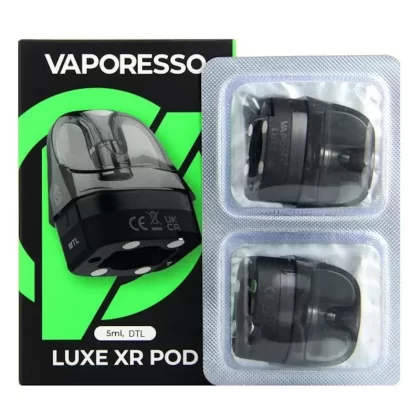 Vaporesso Luxe XR Replacement Pod - Luxe XR DTL (Without coils), Luxe XR MTL (Without coils)
