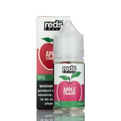7 Daze Salt Series - Reds Apple Strawberry - 30ml - 50mg