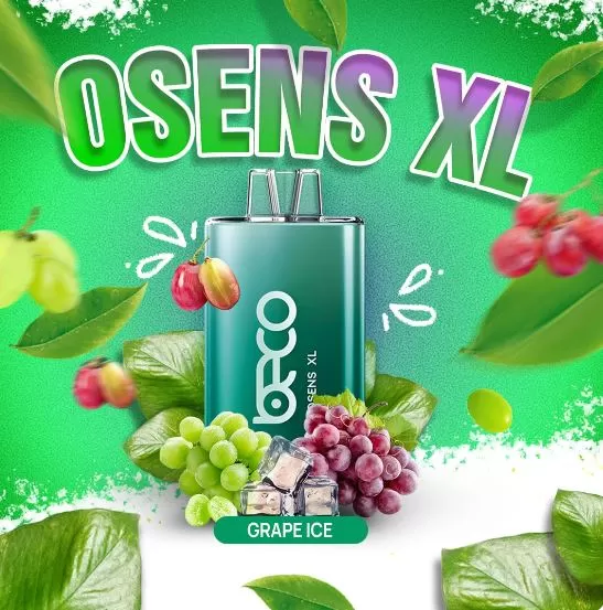 Beco Osens XL Disposable Vape (10,000 Puffs) - 50 mg / Spearmint - Image 3