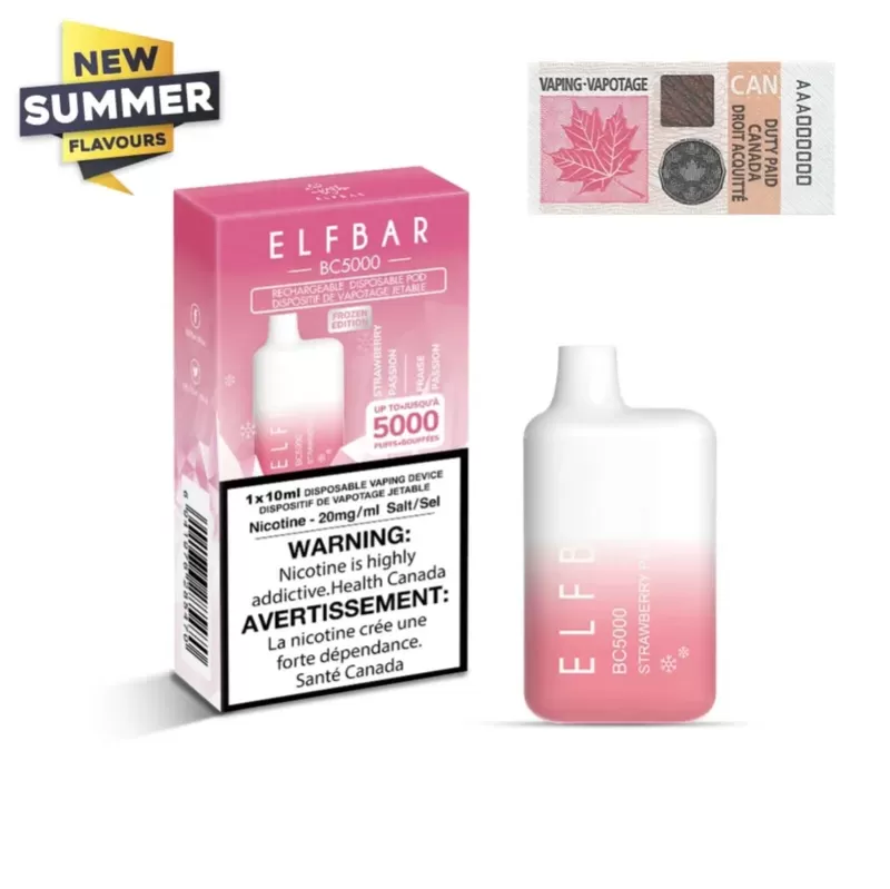 ELF BAR BC 5000-Strawberry Passion