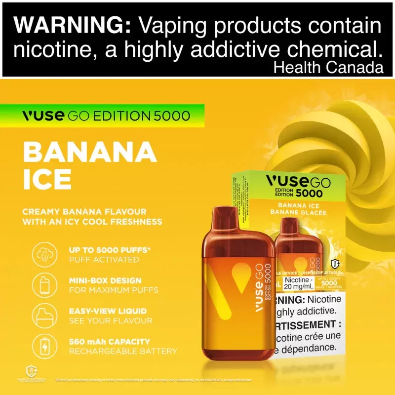 VUSE GO 5000 – BANANA ICE