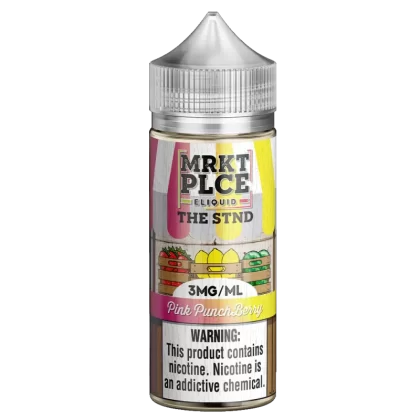 MRKTPLCE - “THE STND” Pink Punch Berry - 100ML E-Liquid - 0MG