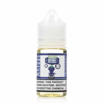 Bangin Blue Razz – Pod Juice – 30mL - Vape Product, Vape Product