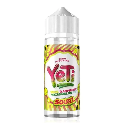 Raspberry Watermelon Ice By Yeti Sourz 100ml Shortfill - Vape Store