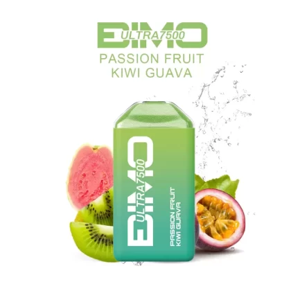 BIMO Ultra 7500 Puffs – Passion fruit Kiwi Guava - Ozvapeone