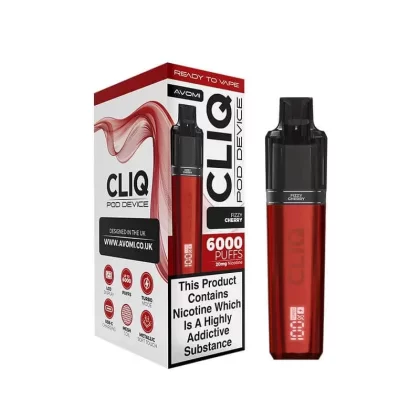 Avomi CLIQ Prefilled Pod Vape Kit – Fizzy Cherry