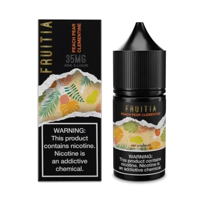 Peach Pear Clementine SALT – Fruitia – 30mL