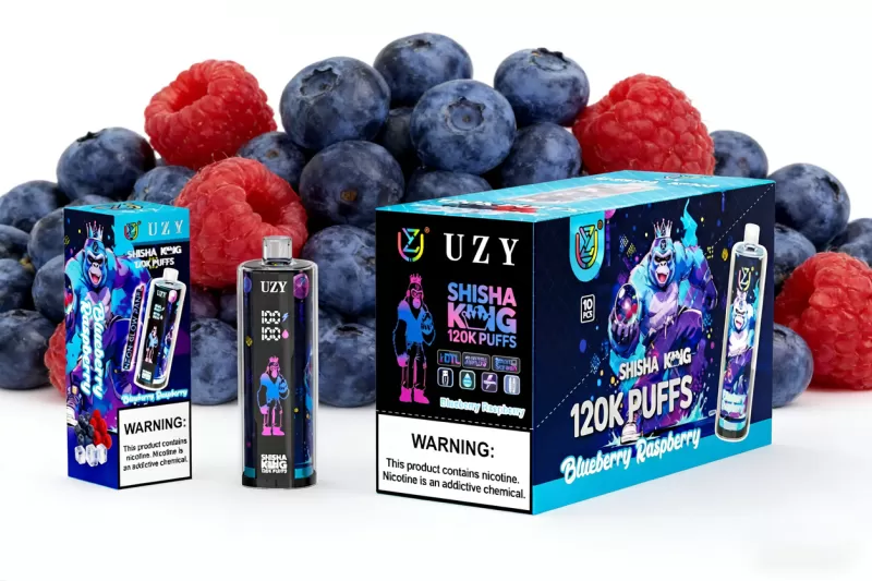 UZY SHISHA HOOKAH KING 120000 – 120K Puffs Direct to Lung 1.0 ohm Mesh Coil Disposable Vape Wholesale Price - Image 2