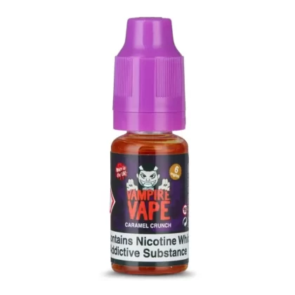 Caramel Crunch E-Liquid by Vampire Vape (10ml) - 12mg