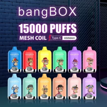 Bang BC Box 15000 Puffs | 0%-5% strength, 25mL, bulk disposable vape - Aiviouvapes