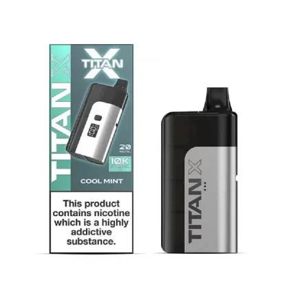 Titan X Prefilled Pod Kit Cool Mint - Nicotine Strength#20mg