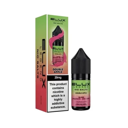Double Apple Nic Salt E-Liquid by Elux Legend - Strength#10mg>20mg