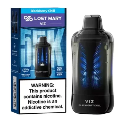 Blackberry Chill Disposable Vape (55000 Puffs) by Lost Mary VIZ 55K
