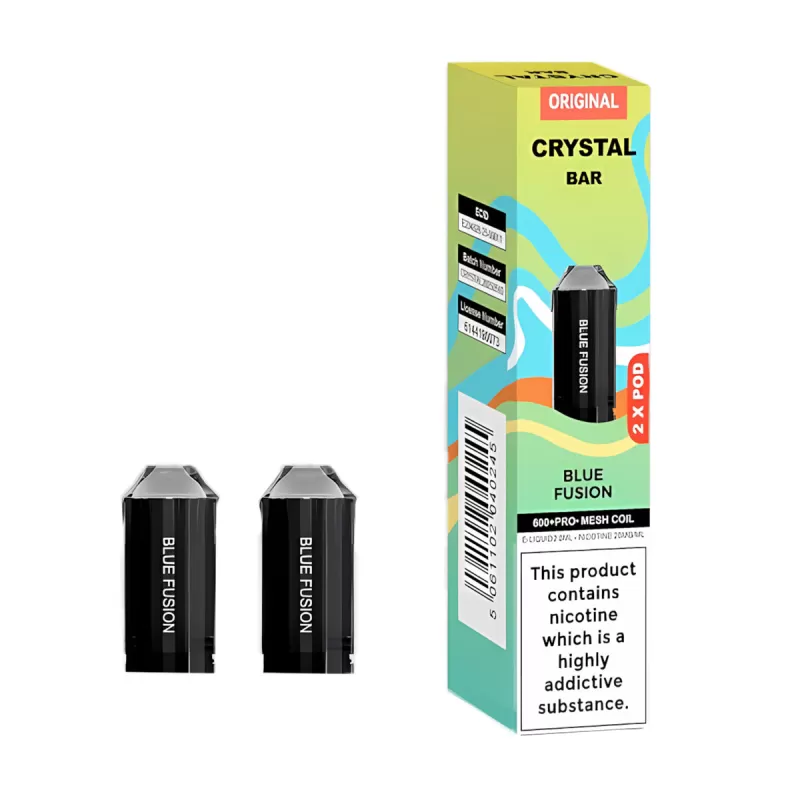 Crystal Bar Original 600 Pods - Lemon Lime - Image 3