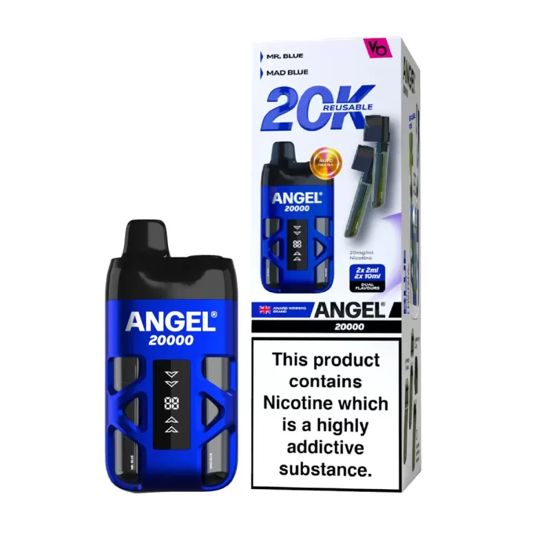 Vapes Bars Angel 20K Pod Vape Kit - Sky Blue Edition - Image 2