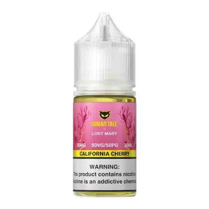 California Cherry URBAN TALE X LOST MARY Vape Juice - Customer Group#VAP~Nicotine#35mg>50mg~Size#Single