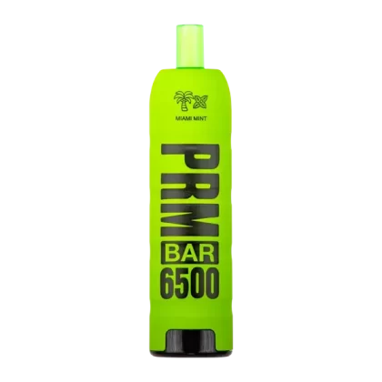 Miami Mint PRM Bar 6500 Puffs - Nicotine#50mg~Size#Single>10 Pack (3783DD)