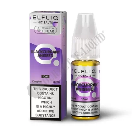 Blackcurrant Aniseed by Elfliq Nic Salts