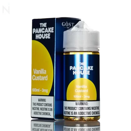 Pancake House E-Liquid - Vanilla Custard - 100ml - 3mg