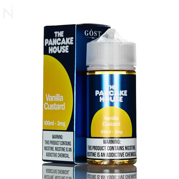 Pancake House E-Liquid - Vanilla Custard - 100ml - 3mg