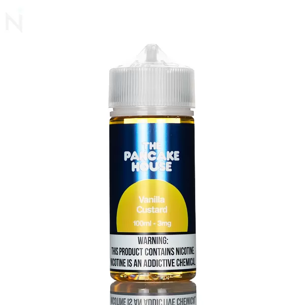 Pancake House E-Liquid - Vanilla Custard - 100ml - 3mg - Image 2