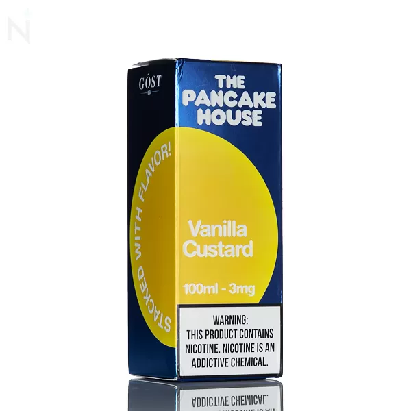 Pancake House E-Liquid - Vanilla Custard - 100ml - 3mg - Image 3