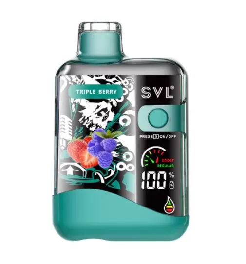 SVL BX12000 Disposable Vape (12,000 Puffs ) - Strawberry Kiwi / 50 mg - Image 3