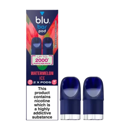 Watermelon Ice Blu Bar Pods - 20mg - Vape Product