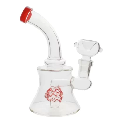 Chevron Scrawl Mini Bong – 6 inches water bong - Ejuicewarehouse