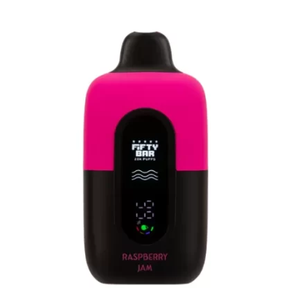 Raspberry Jam Fifty Bar 20K - Huffvape