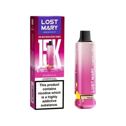 Strawberry Ice Lost Mary NERA15K Refill Pack - Vape Product